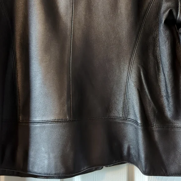 Wilsons Leather Black Leather Jacket - Picture 6 of 10